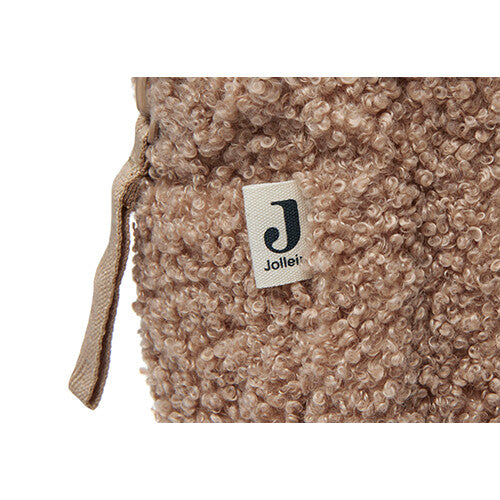 Jollein etui bouclé biscuit