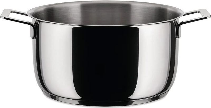 Alessi - AJM100S7 - Pannenset - 4 Delig - Roestvast Staal - Geschikt voor Alle Warmtebronnen