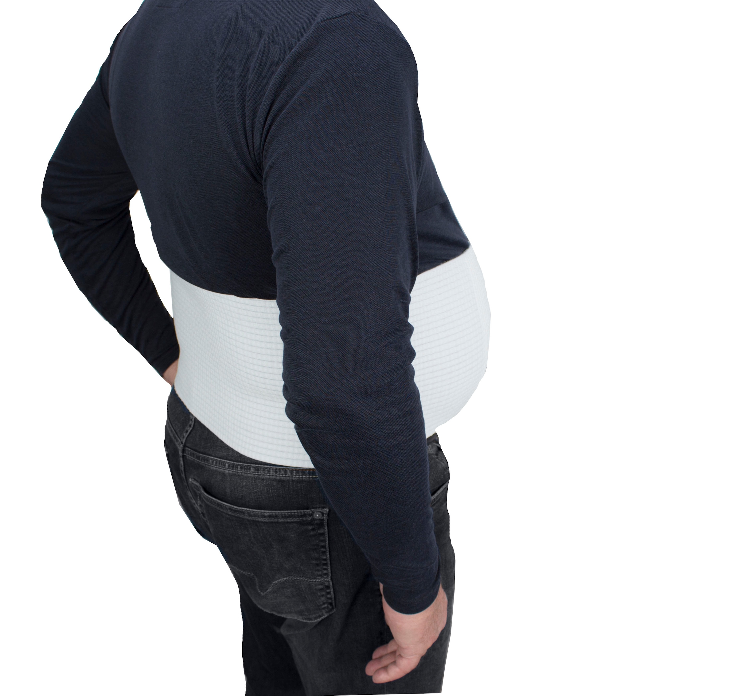 Hydas Stützbandage »XXL Bauch- und Rückenstützgürtel mit Outlast®« Unterstützt u.a. bei Muskelschwäche, Bandscheibenbeschwerden uvm.