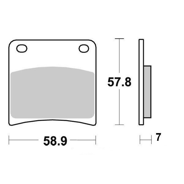 Sifam - Plaquettes de frein S1077N