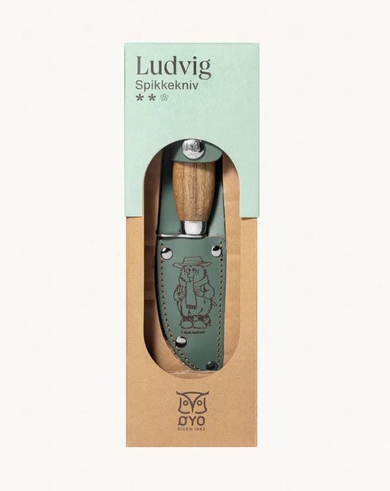 Øyo Ludvig Spikkekniv<br> Trygg og lærerik start for små eventyrere!