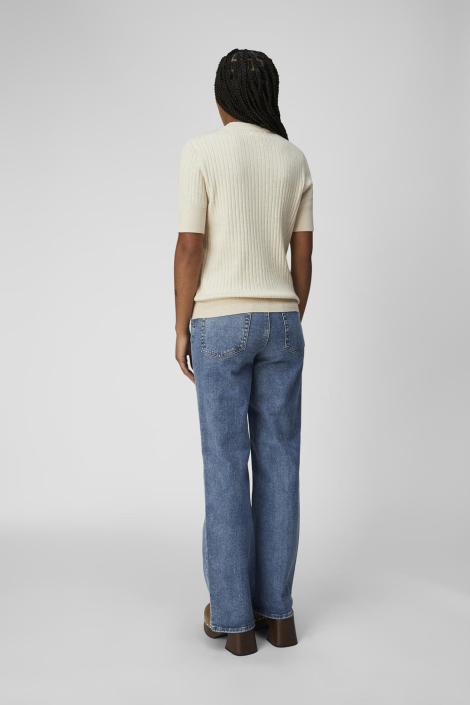 Object beige dames trui