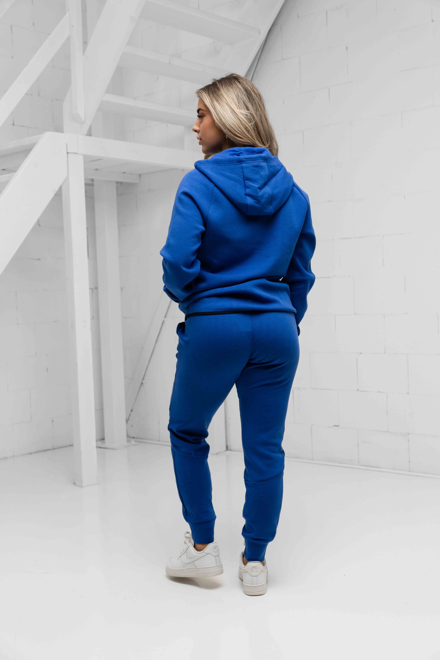 Under Armour Unstoppable Fleece Trainingspak Dames Blauw