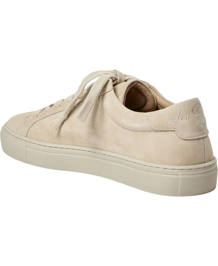 Les Deux Teddy Suede Sneaker Light sand