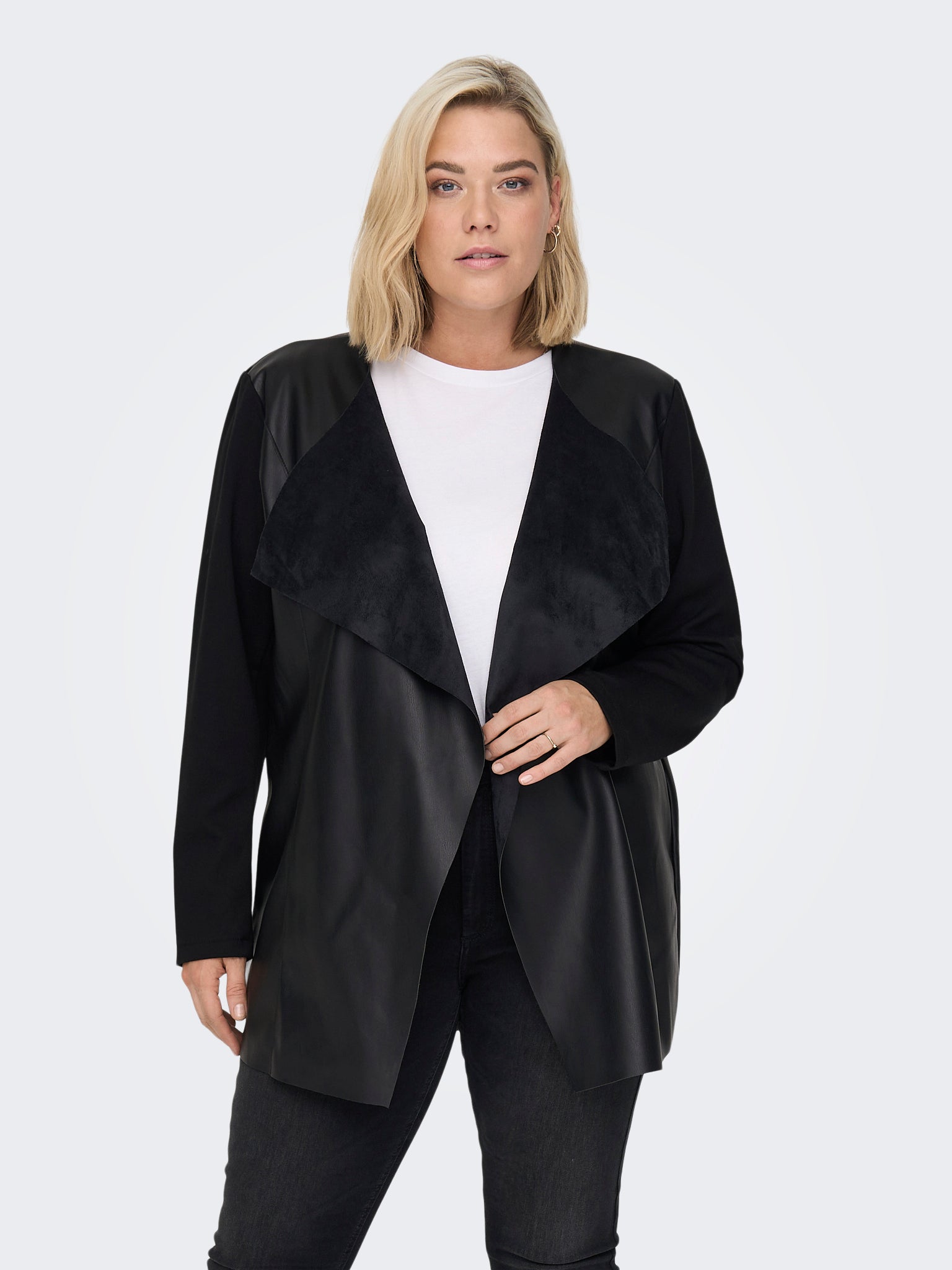 CARNEWSOUND Kunstlederjacke Black