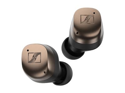 Sennheiser MOMENTUM True Wireless 4 - True wireless-hodetelefoner med mikrofon - i øret - Bluetooth - aktiv støydemping - svart kobber