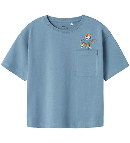 Name It T-Shirt - NmmVilian - Spring See/Tiger