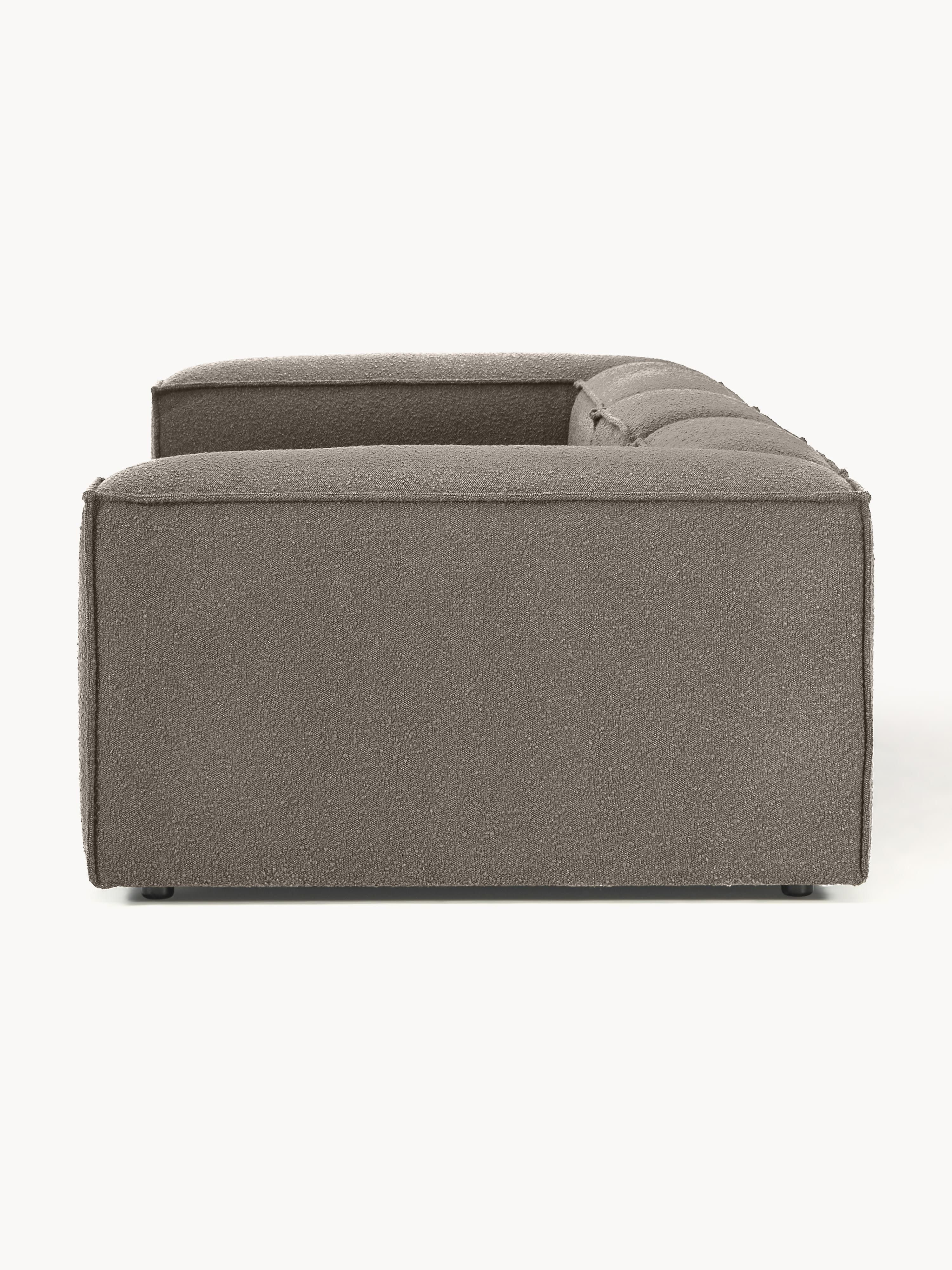 Modulaire bank Lennon (4-zits) uit bouclé