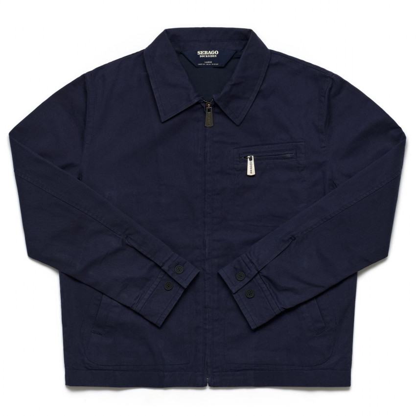 DECK TWILL BLUE MARINE-VESTE SEBAGO HOMME