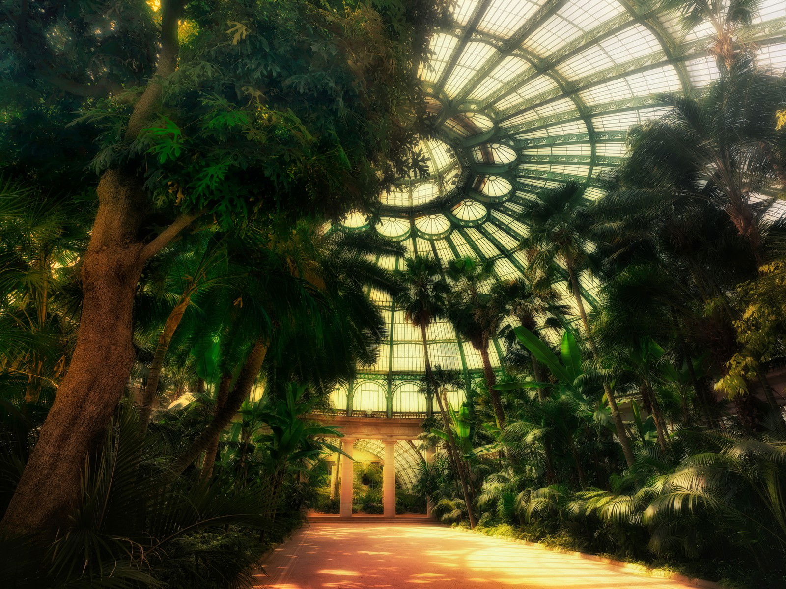 Royal Garden, Brussels IX by Werner Pawlok - Limited Edition. Edition of: 150. Signed.