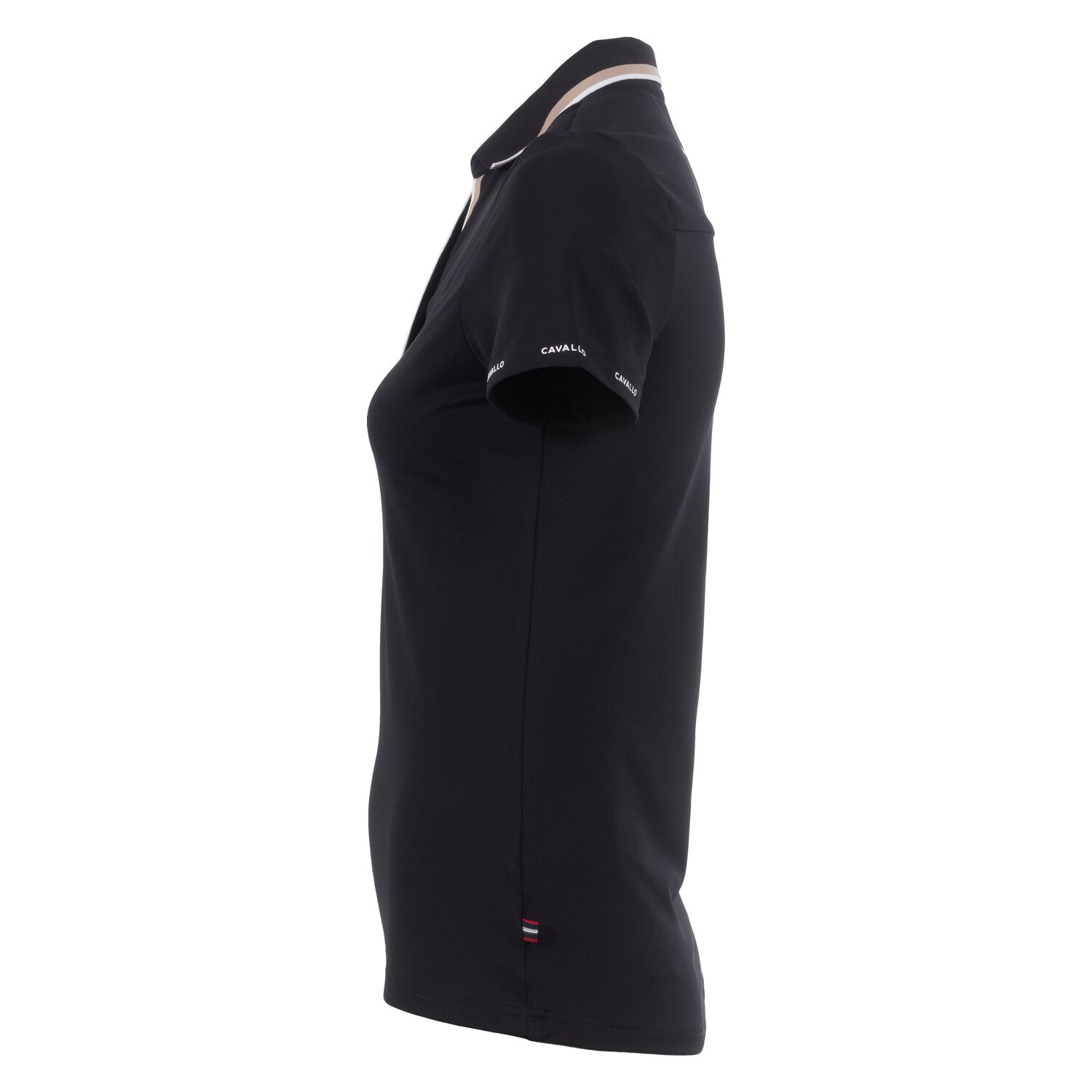 Cavallo Poloshirt CAVAL PIQUE POLO - black