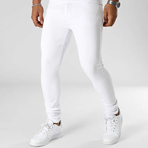 Jean Skinny LC-B-1 Blanc