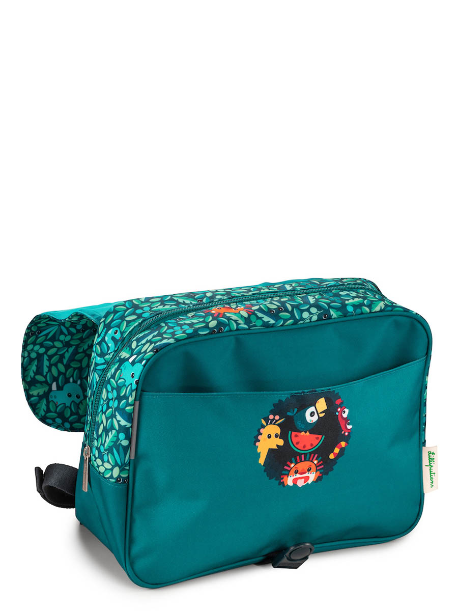 Cartable Lilliputiens Pablo Jungle 34 cm
