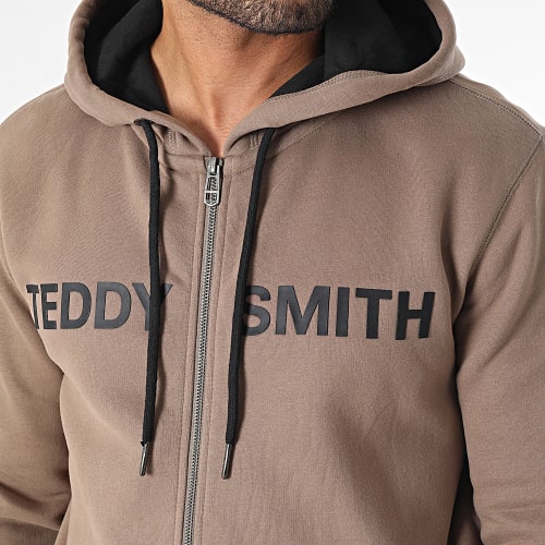 Sweat Zippé Capuche Giclass 10913638D Marron