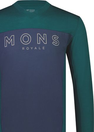 REDWOOD ENDURO Herren-Langarmshirt  evergreenmidnight  M