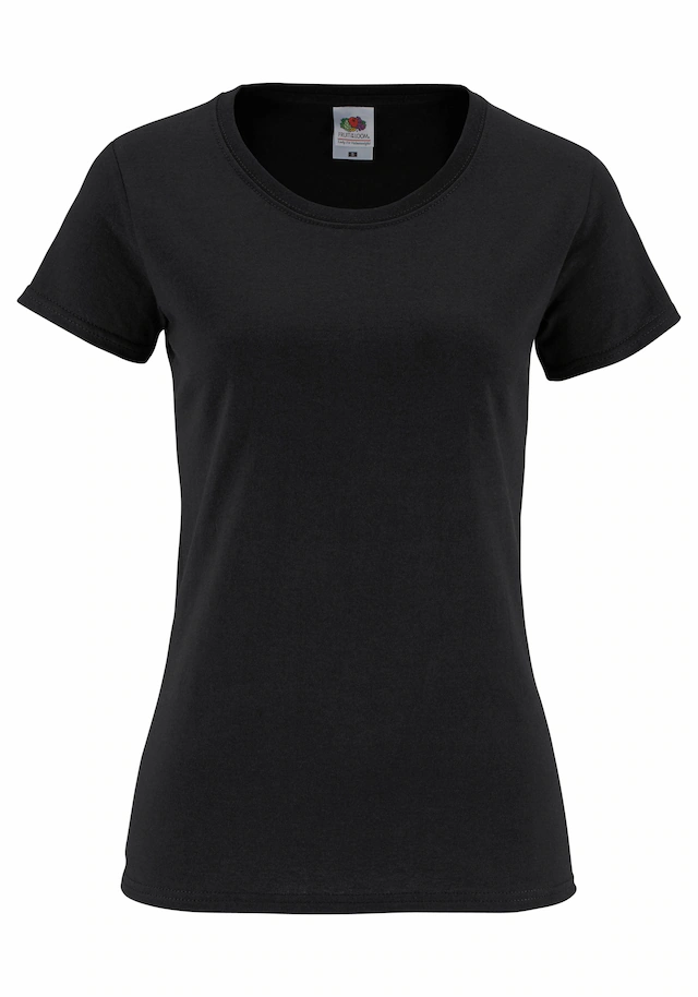 Fruit of the Loom Rundhalsshirt »Lady Fit Premium«, 2 Stk.