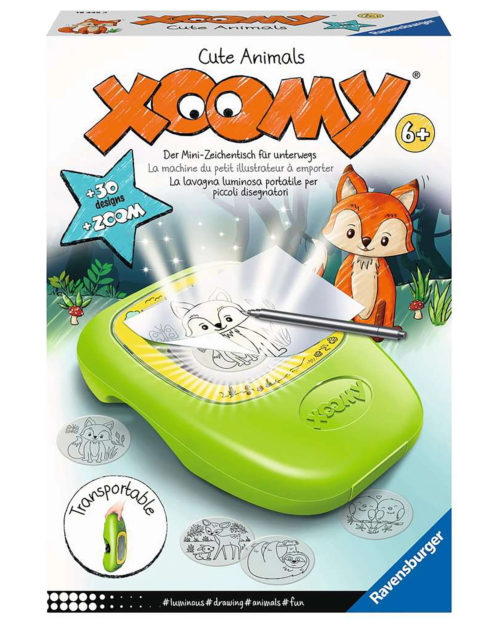 Zeichenset XOOMY® Midi - CUTE ANIMALS