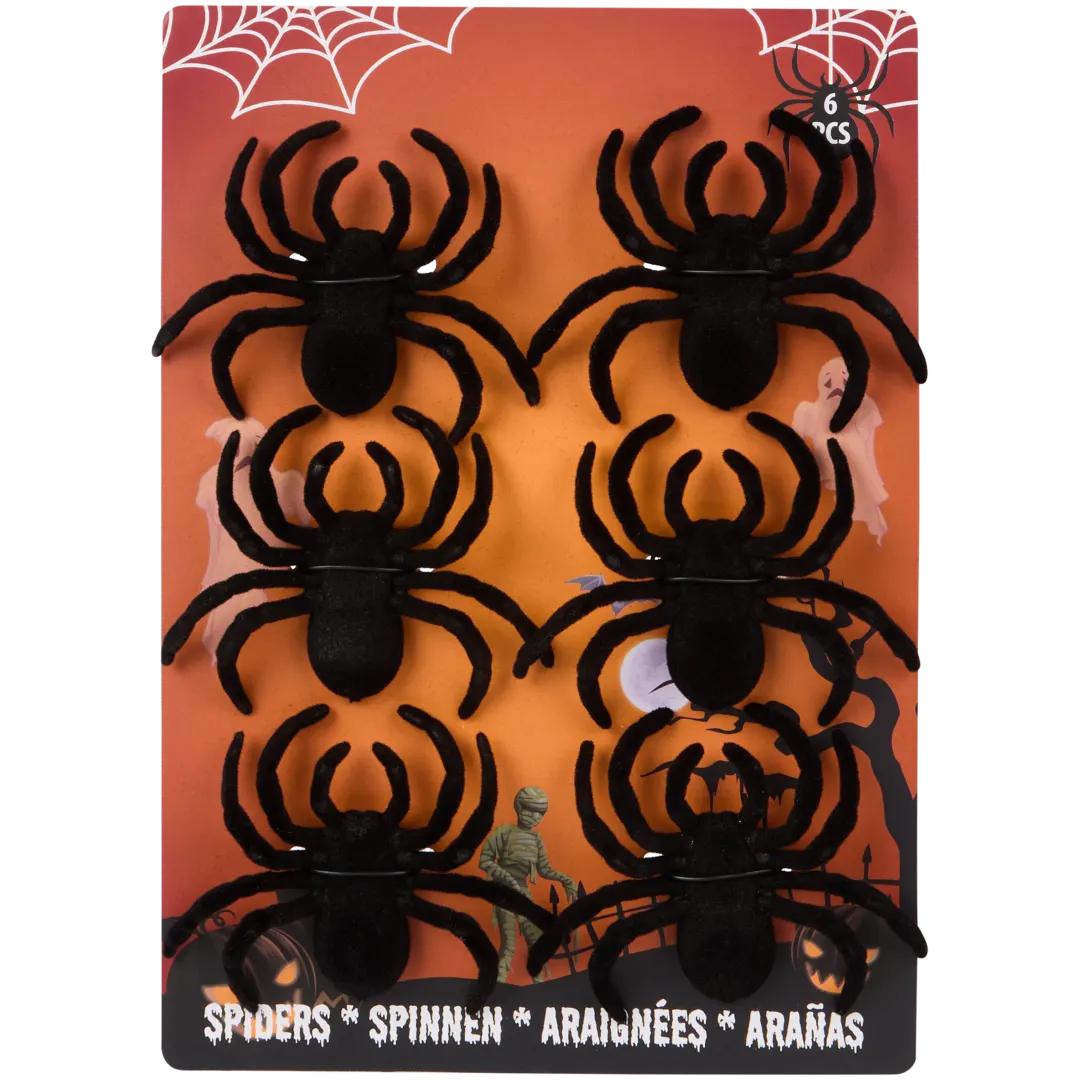 Araignées décoratives pour Halloween