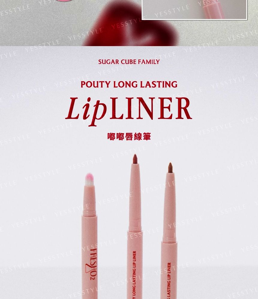 FreshO2 - Pouty Langdurige Lipliner