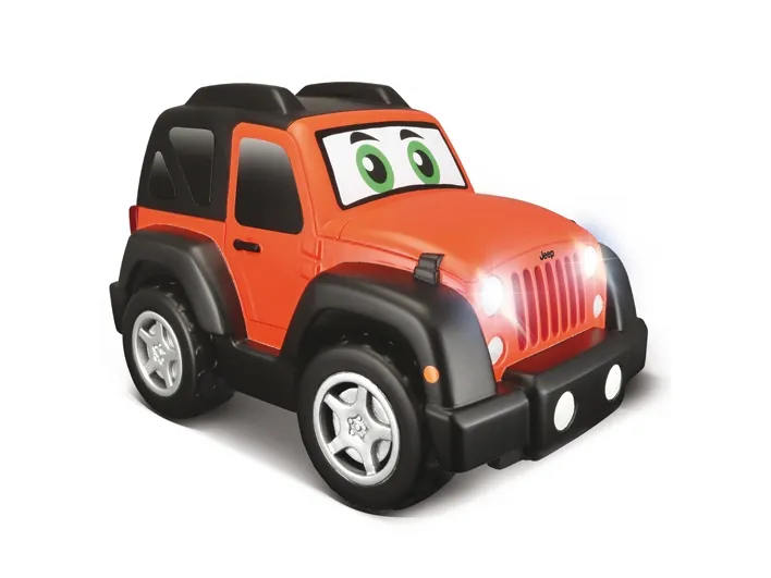 BB Junior 1692002, Jeep, 2 År, AA, Sort, Orange