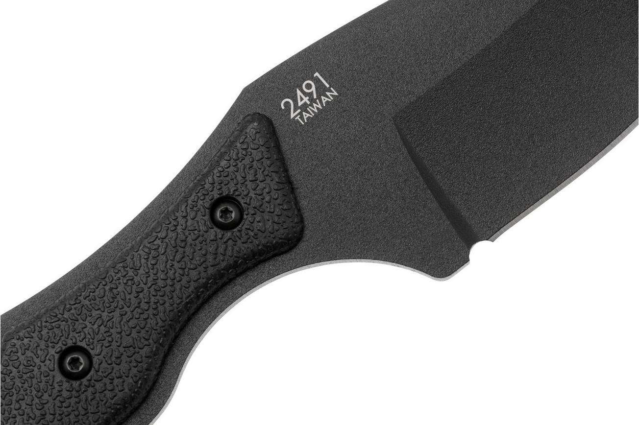 KA-BAR TDI Pocket Strike 2491 Black, vaststaand mes