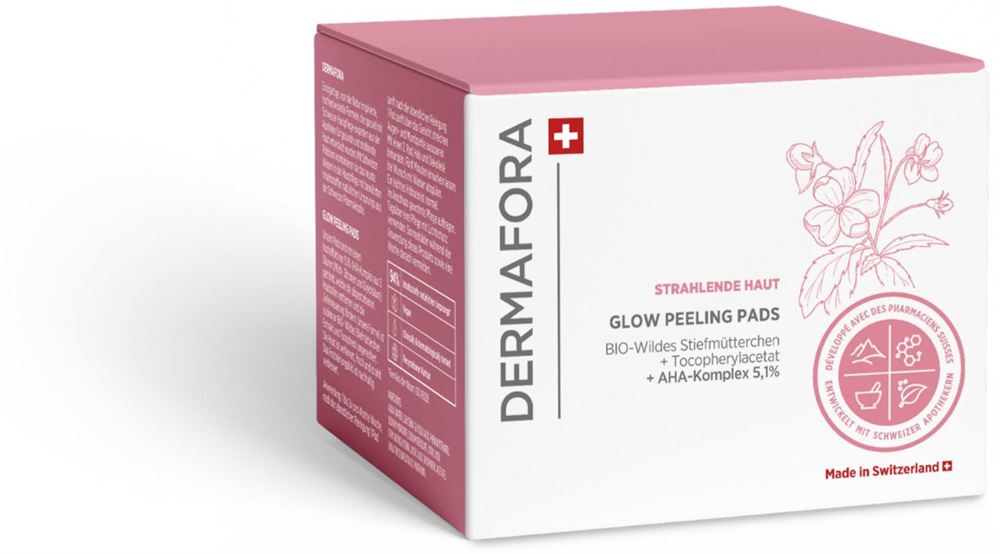 DERMAFORA Peeling Glow Pads AHA Topf 40 Stk