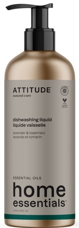 Attitude Home Essentials Afwasmiddel Lavendel & Rozemarijn 473ml
