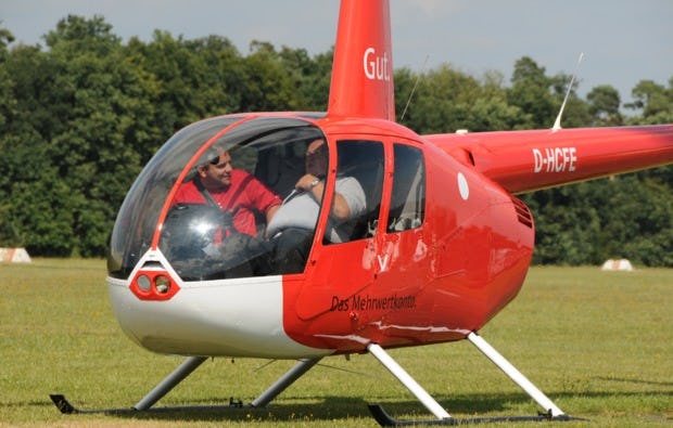 Hubschrauber Rundflug in Gießen als Geschenk