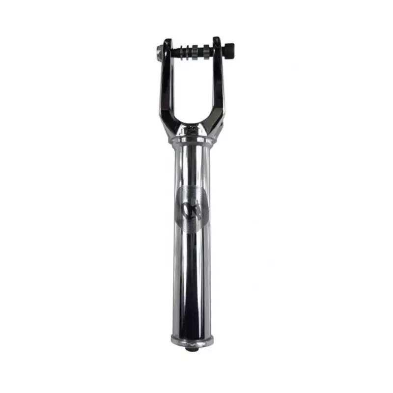 Fourche trottinette AO SCOOTERS Pentacle Fork Chrome
