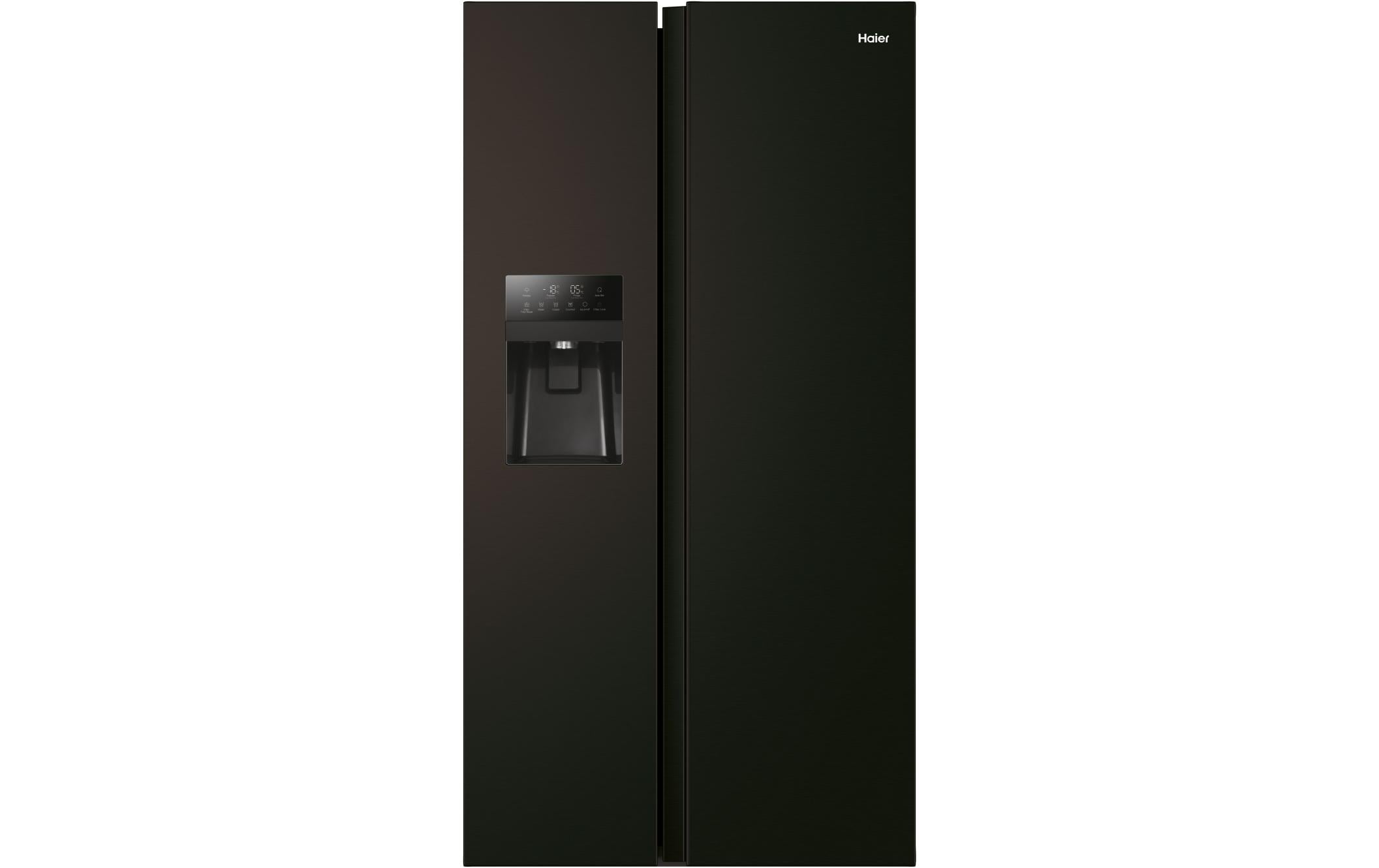 Foodcenter HSR5918DIPB Schwarz<br>Side by Side Kühlgerät