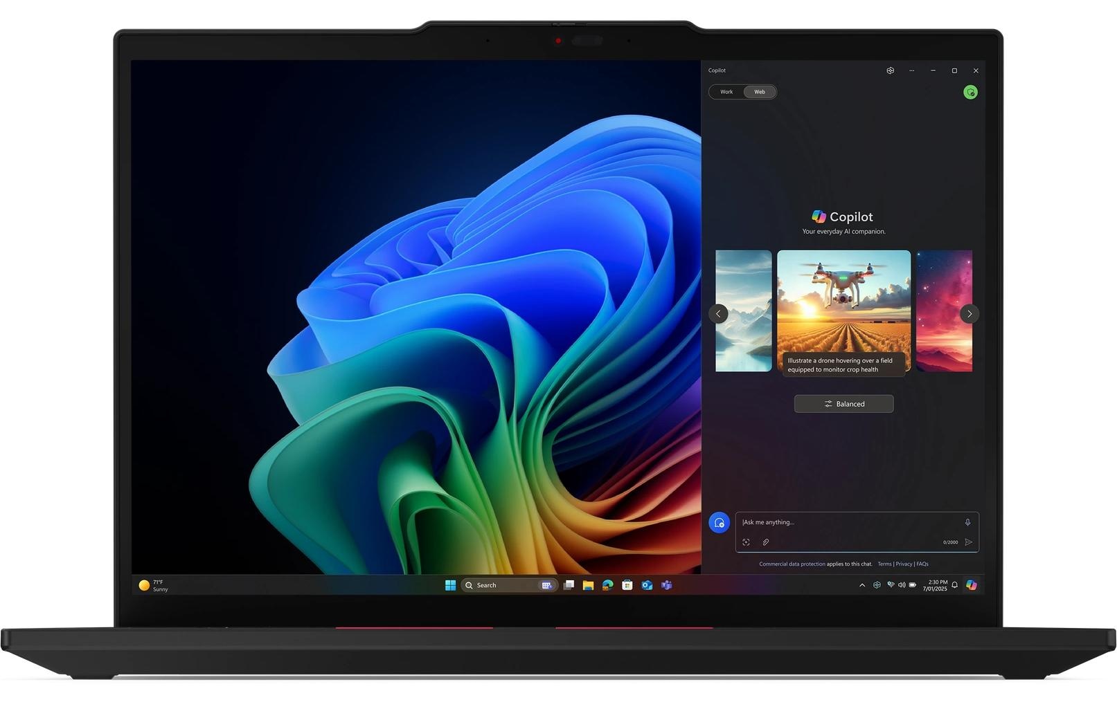 Lenovo Notebook »ThinkPad T14 Gen 6 (AMD) Copilot+ PC« / 14 ″ AMD Ryzen™ AI 5 512 GB SSD