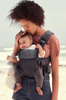 BabyBjörn Harmony Bæresele 3D Mesh, Anthracite