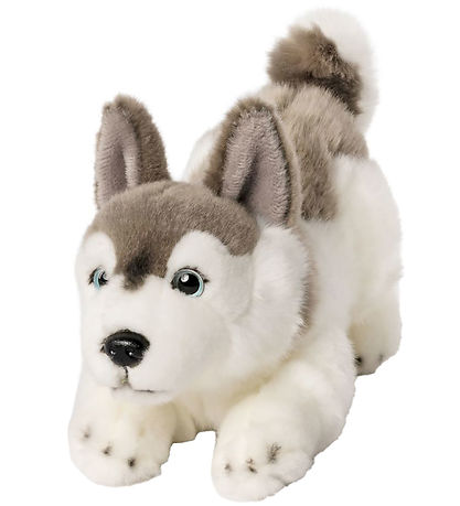 Living Nature Kuscheltier - 23x15 cm - Husky Verspielter Welpe -