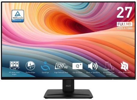 MSI - PRO MP271A E2 - Full HD Monitor - 27 Inch - 120Hz - IPS Paneel