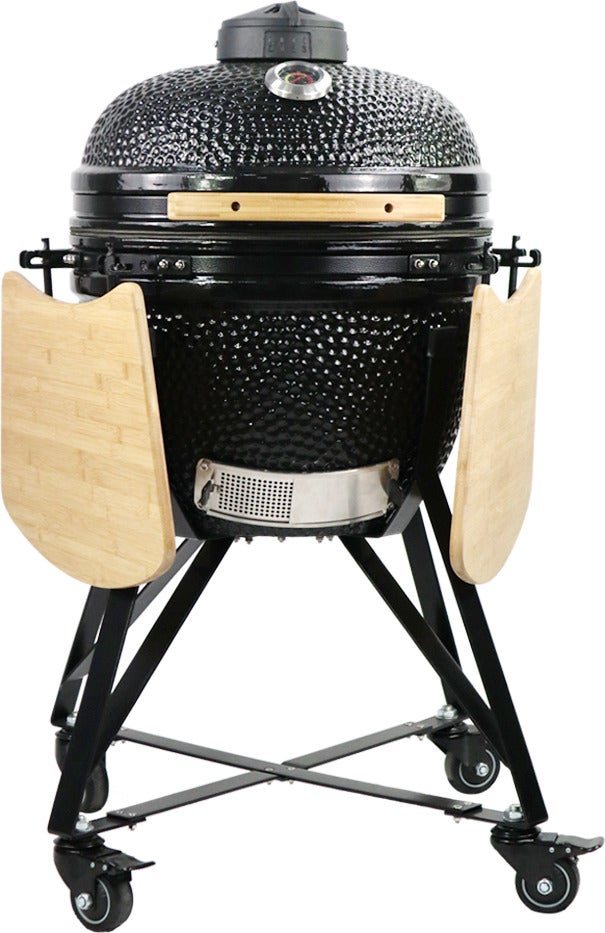 Intratuin kamado barbecue Urban Chef Medium zwart D 52 H 127 cm