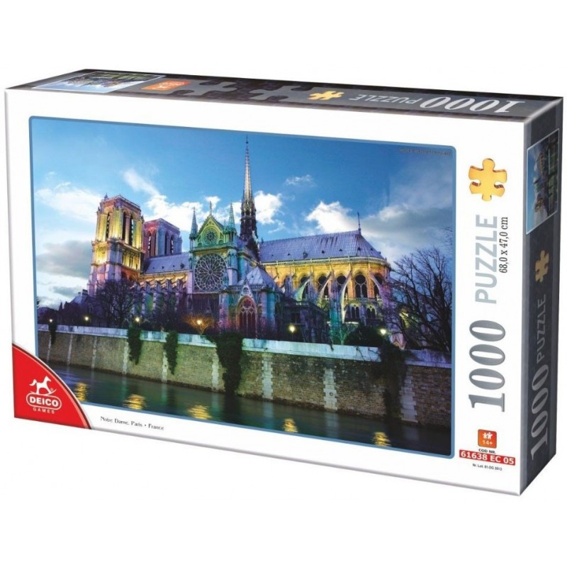 Puzzle 1000 pièces - Notre dame
