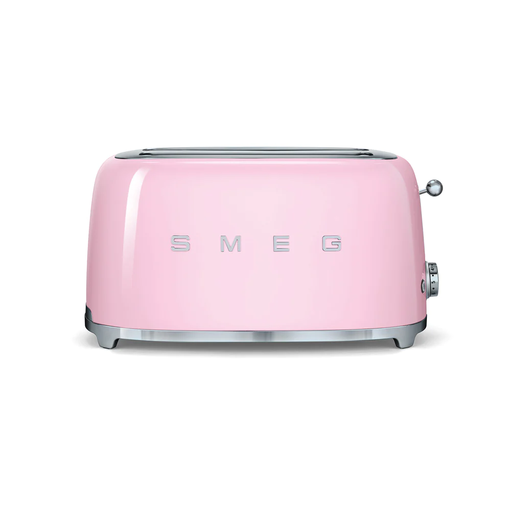 Grille pain 2 fentes rose Smeg