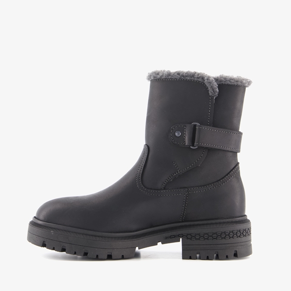 Hush Puppies gevoerde dames boots zwart