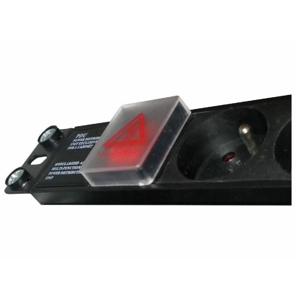 Alantec Multiprise 1,8 m 5 Sorties - Noir