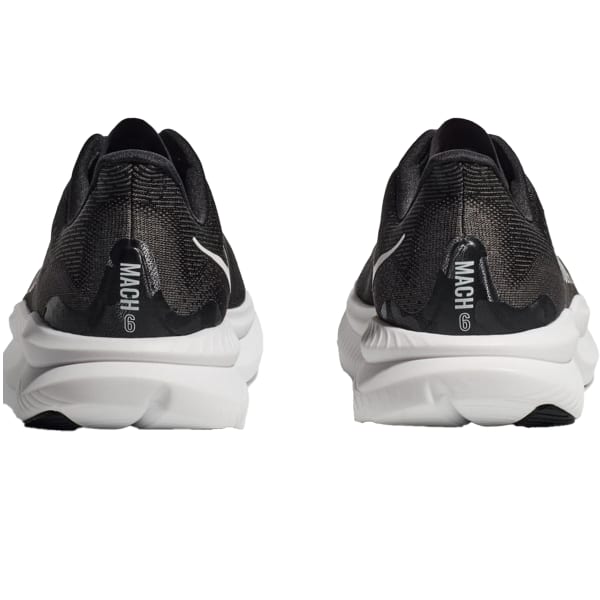 Chaussure running HOKA ONE ONE MACH 6 W BLACK / WHITE