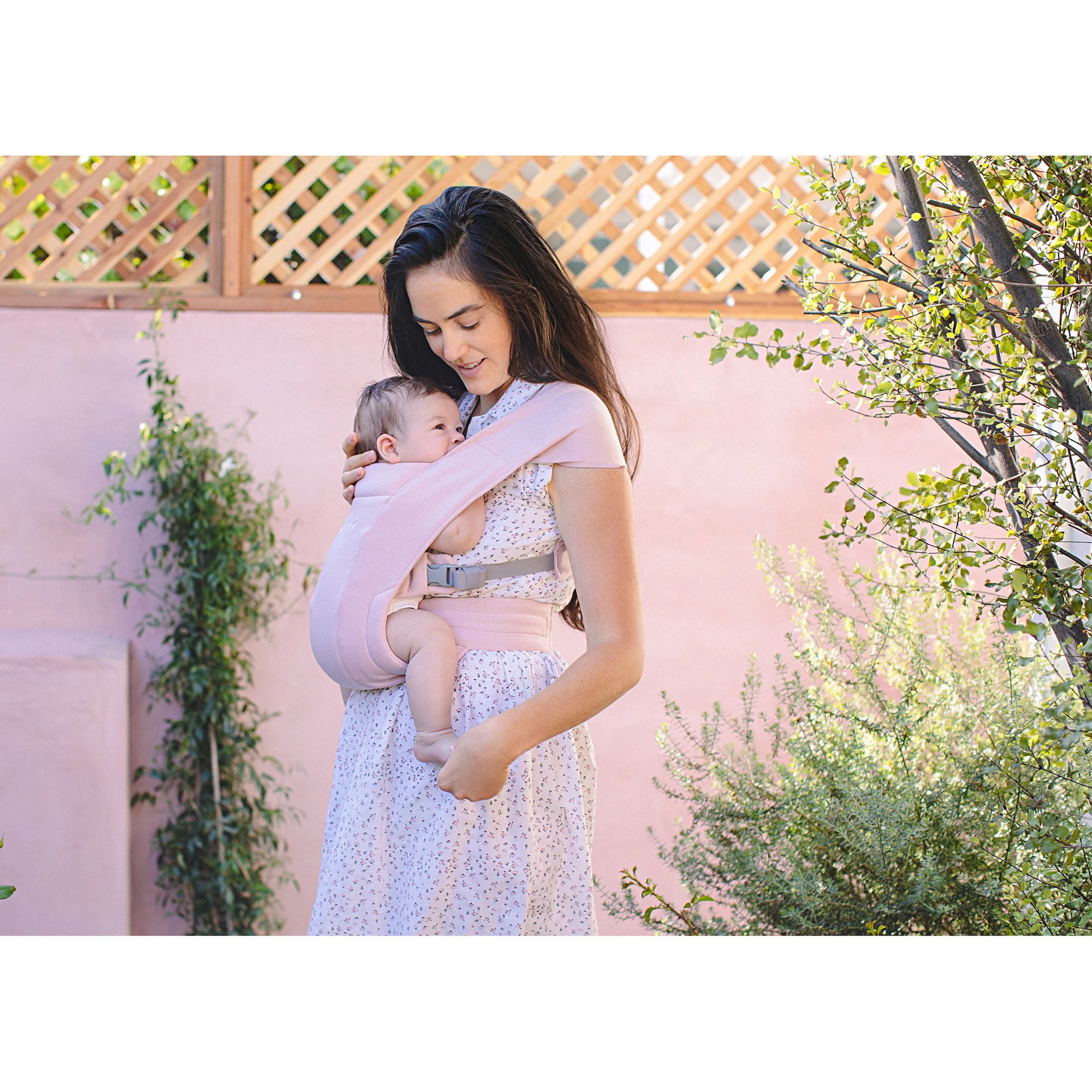 Ergobaby® Babytrage Embrace, 2 Tragepositionen blush pink