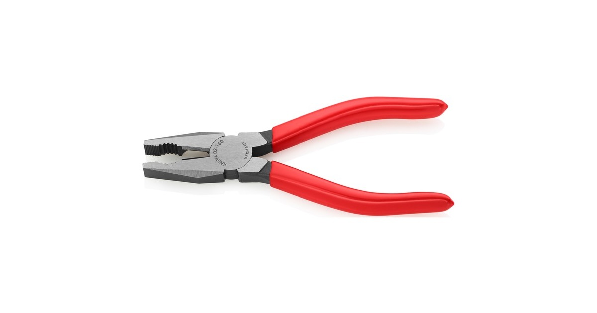KNIPEXKombitang 03 01 160 combinatietang  (Rood)