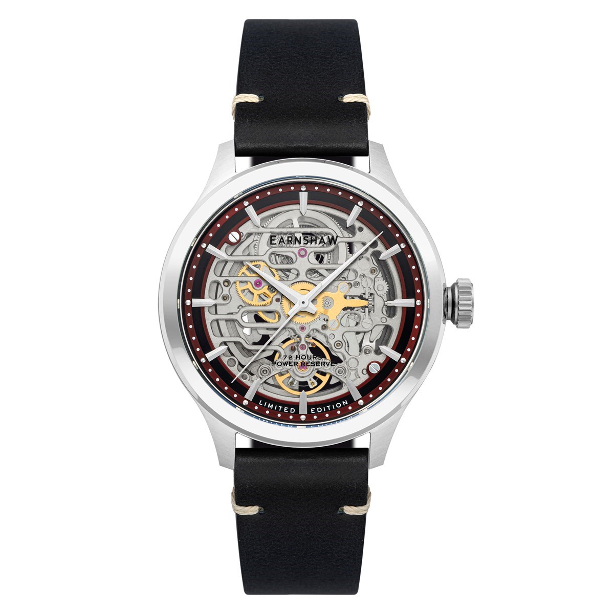 Montre automatique bracelet cuir BARON