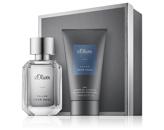 s.Oliver Follow Your Soul Men Set mit Shower Gel & Shampoo 30ml-75ml