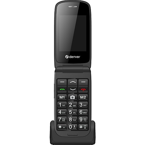 Denver BAS-24600L, 4G, Senior klaptelefon