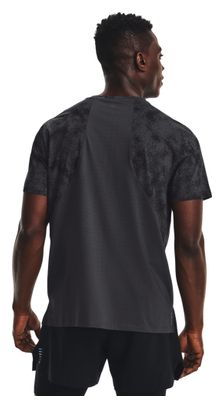 Maillot Manches Courtes Under Armour Iso-Chill Laser Gris Homme