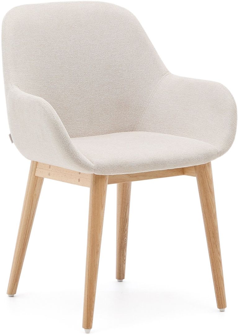 Kave Home   Konna Essenhout Eetkamerstoel