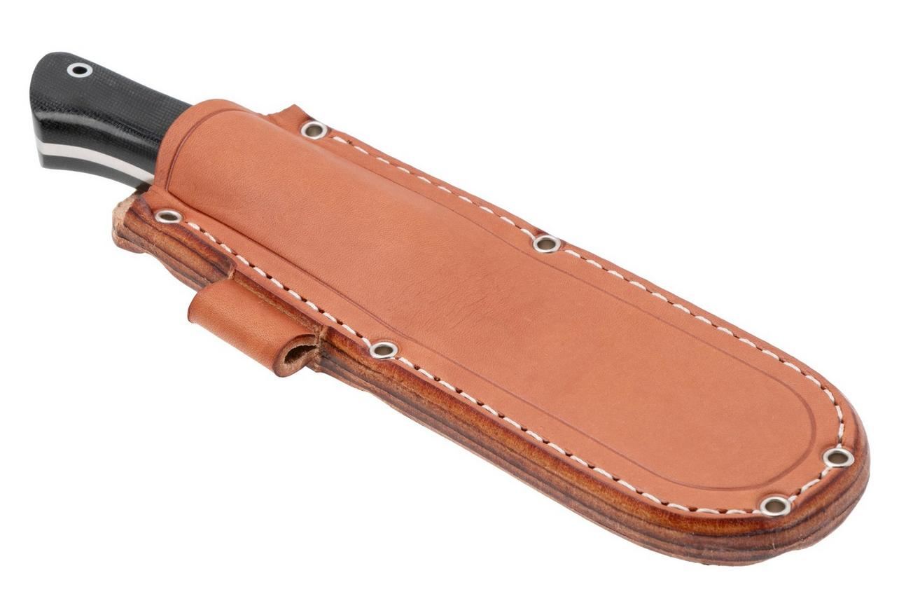 Bark River Aurora CPM MagnaCut, Black Canvas Micarta, bushcraftmes