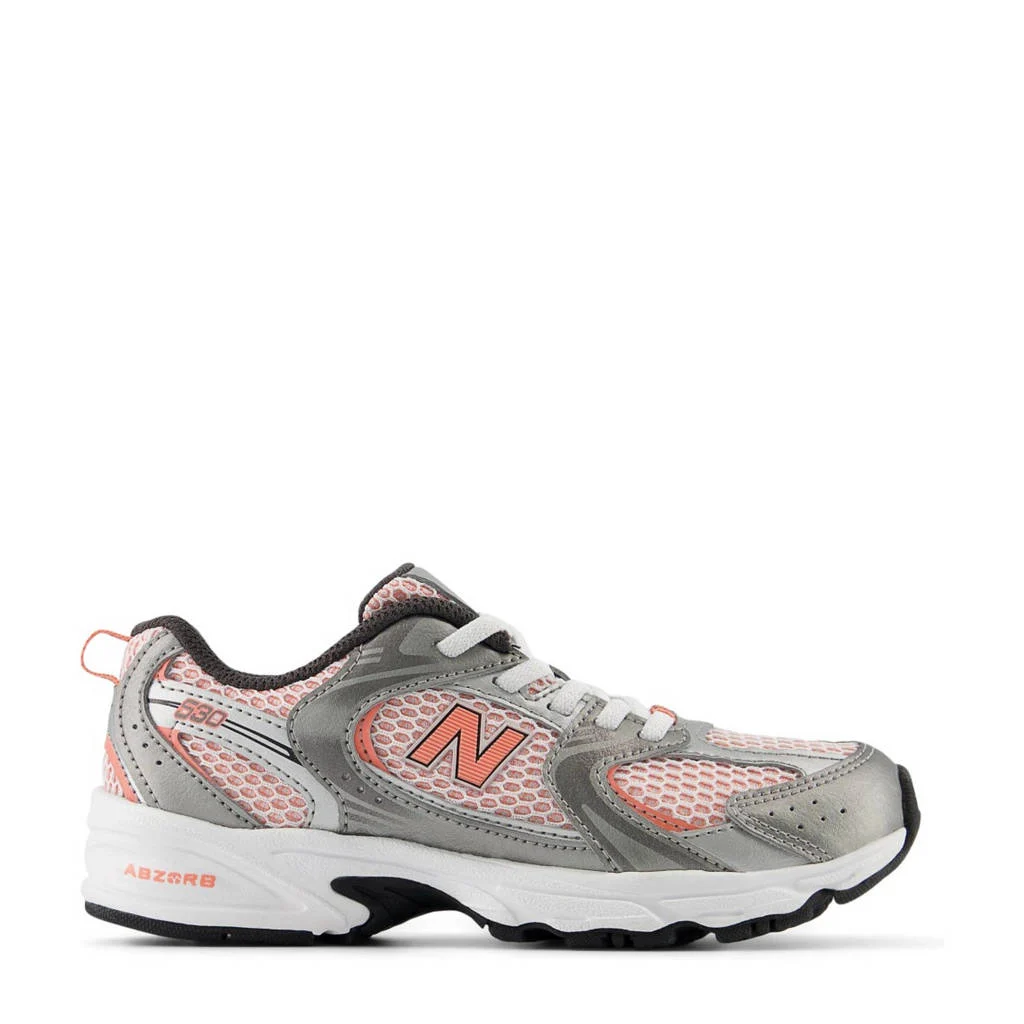 New Balance 530sneakers zilver/zalmroze/wit