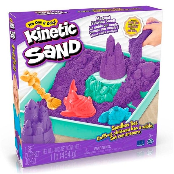 Køb Kinetic Sand Sandbox Set